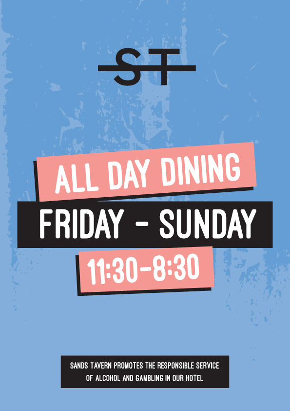 All Day Dining Sands Tavern